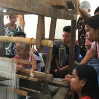 フィリピン女性支援人間国宝マガヨ伝統織物技術伝承次世代育成プロジェクト